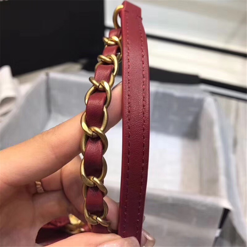 Ch**el Women Hnagbags Red A57906