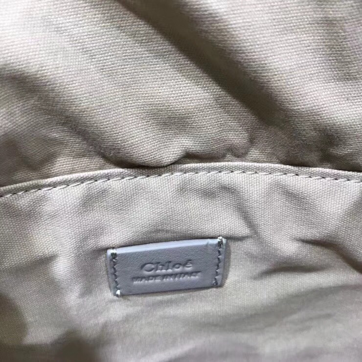 Chloe mini roy bucket bag in Gray