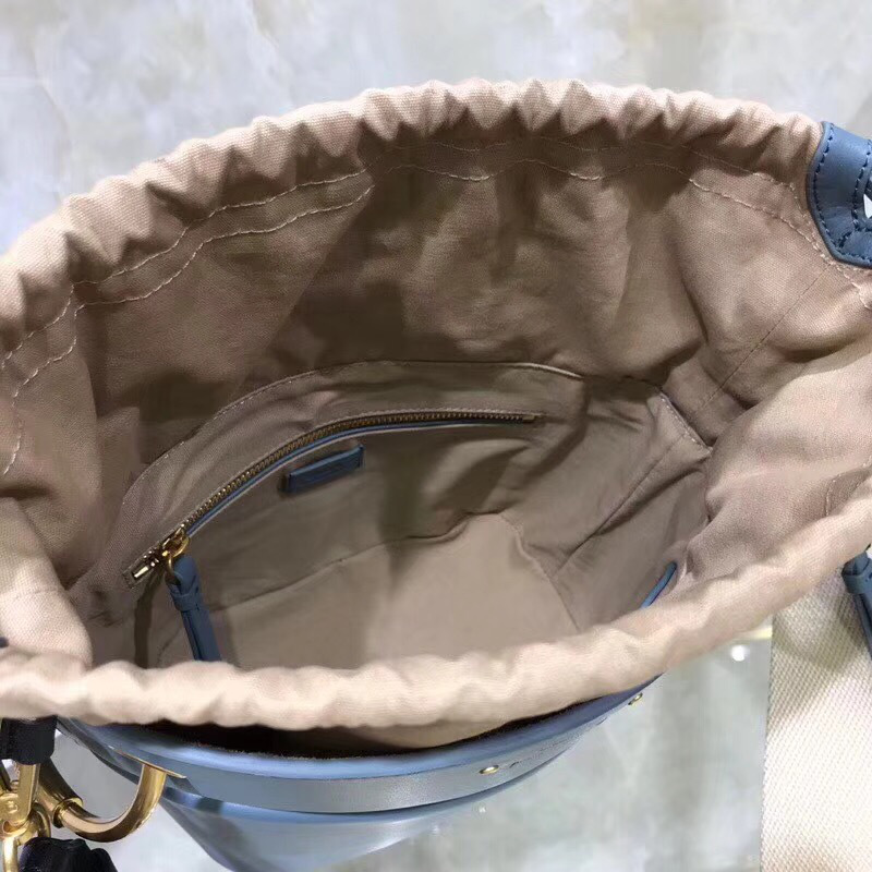 Chloe large roy bucket bag in Blue
