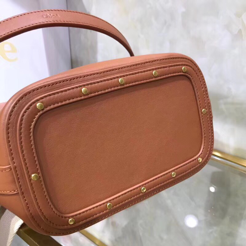 Chloe large roy bucket bag in Brown