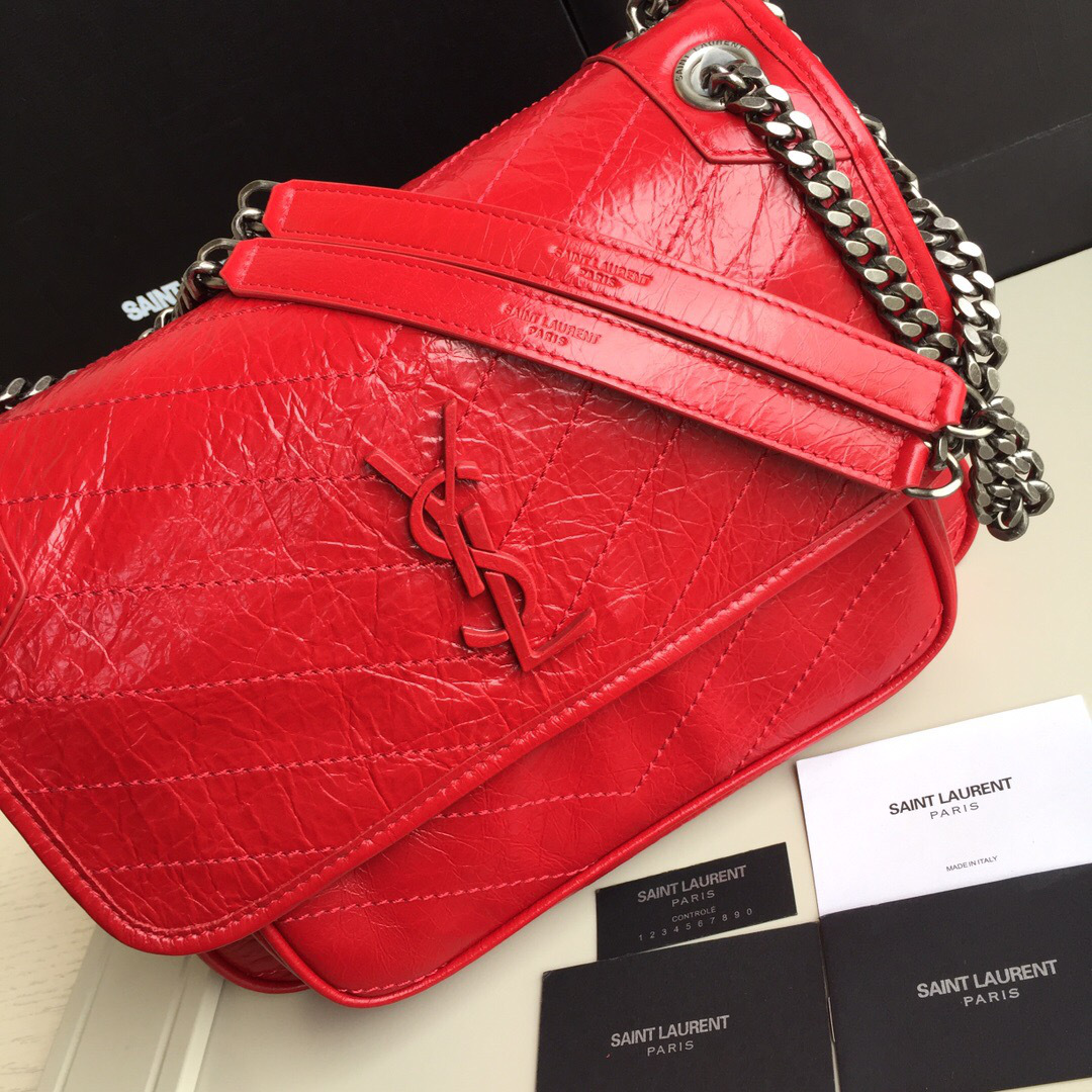 Y51 Monogram shoulder bag in Red