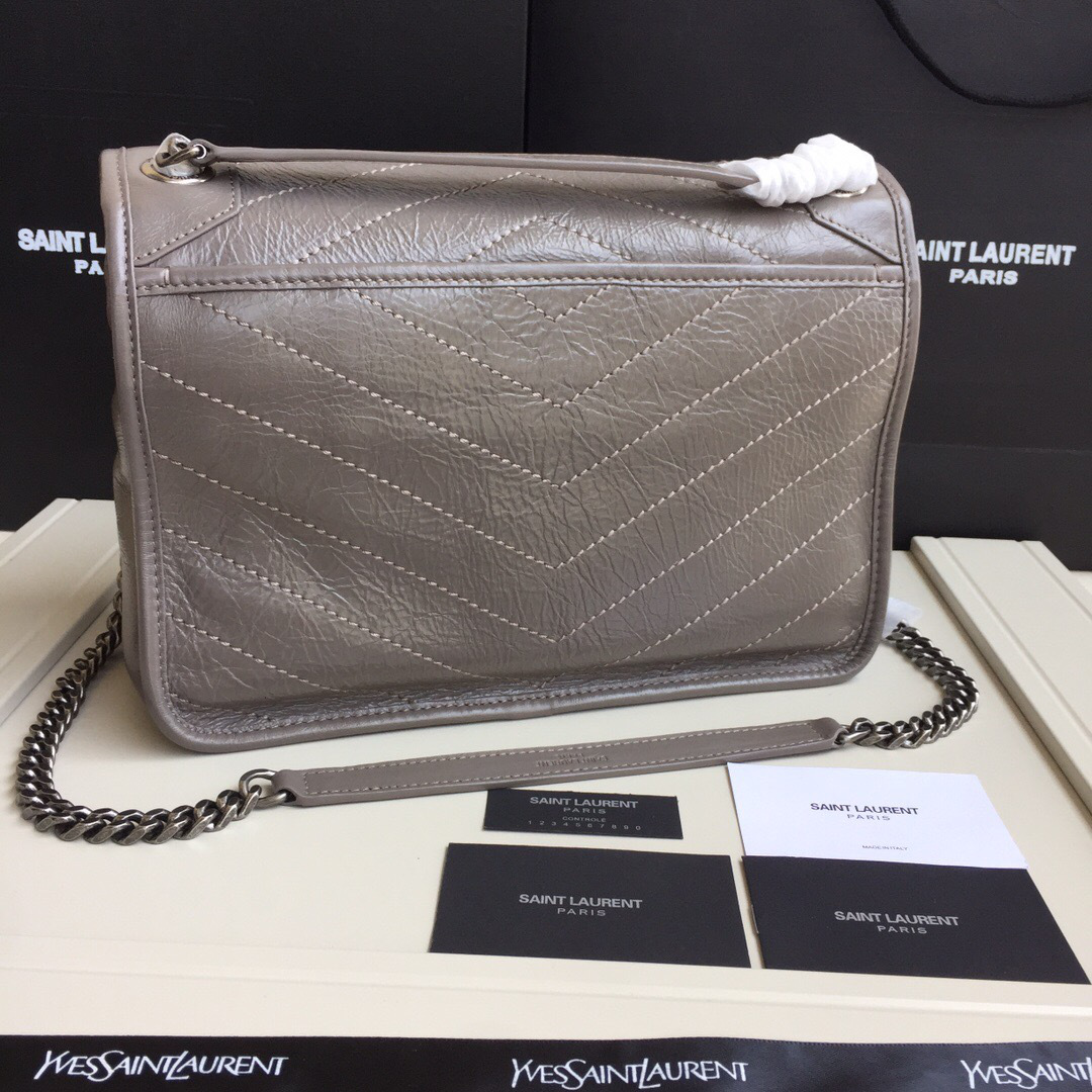 Y51 Monogram shoulder bag in Gray