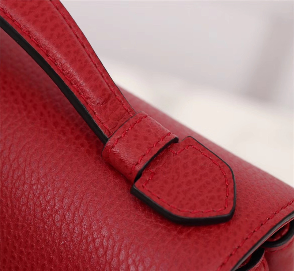 Gvc*1 Orignial Calfskin Handbag in Red 510320