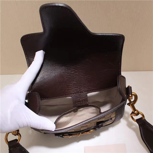 Gvc*1 Original Canvas Calfskin Shoulder Bag Coffee 384821
