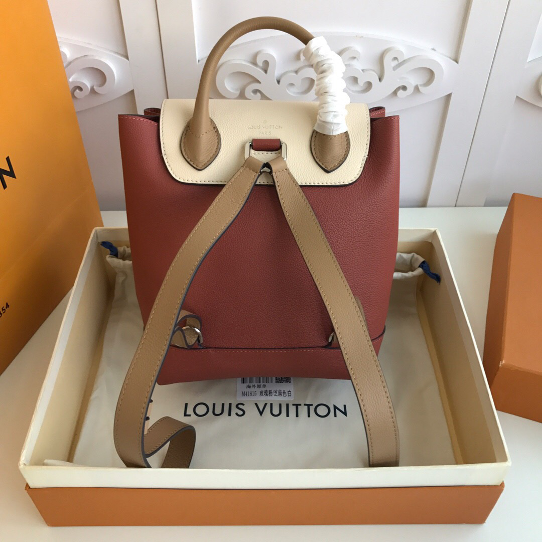 L0vis Vvtt0n Lockme Backpack Pink white M52734