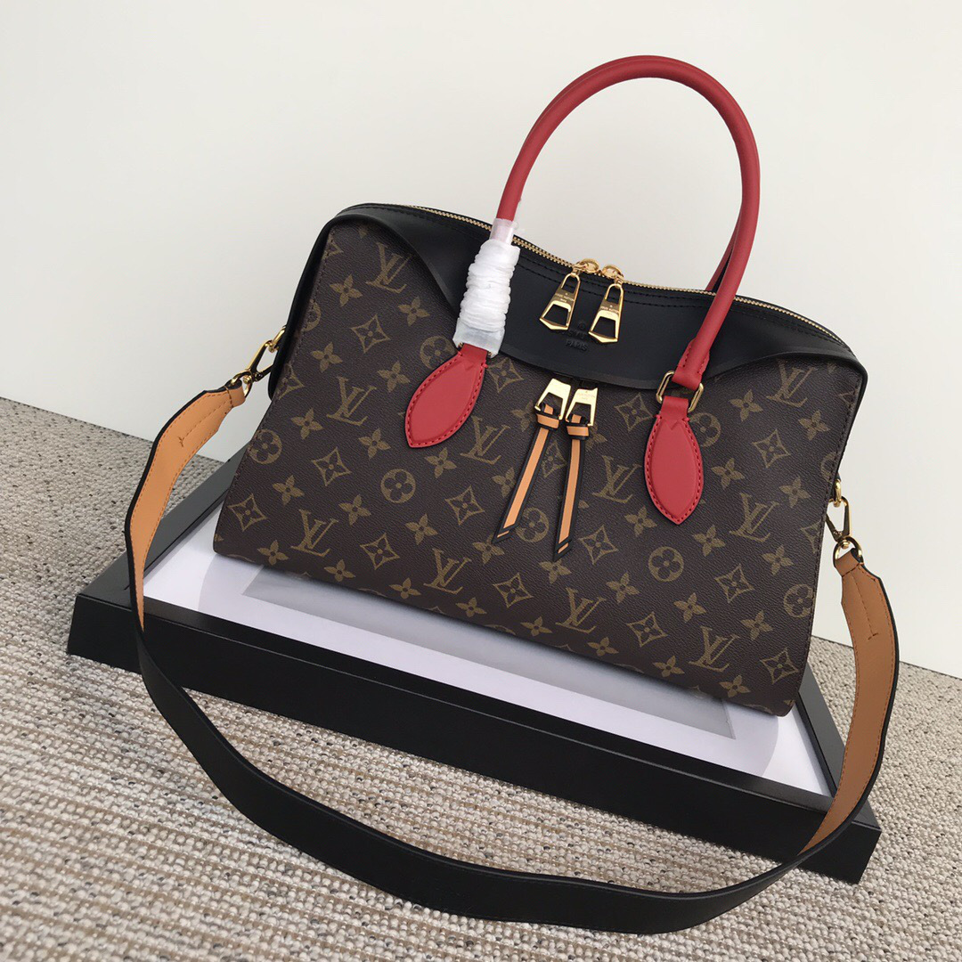L0vis Vvtt0n Tuileries Monogram Canvas Handbags Black M41456