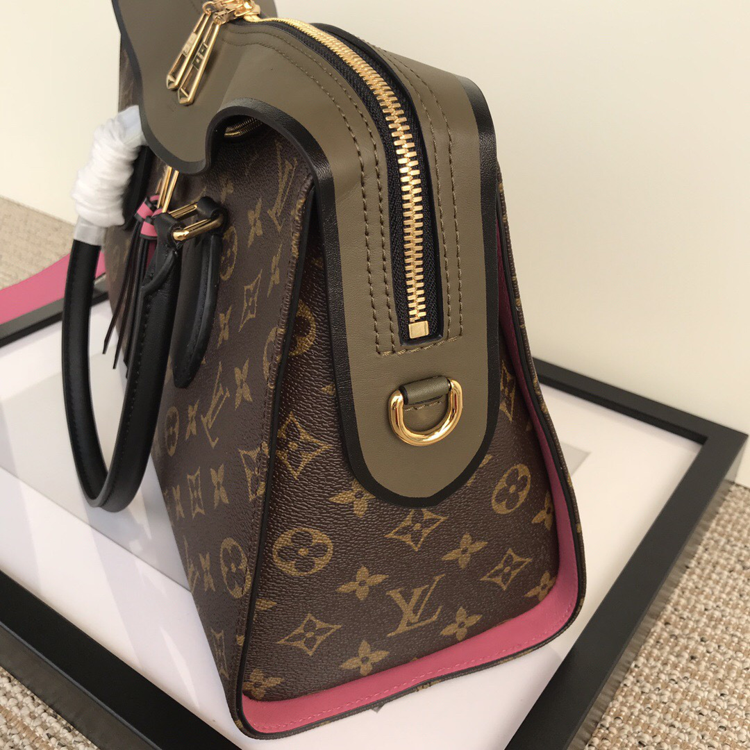 L0vis Vvtt0n Tuileries Monogram Canvas Handbags Green M41456