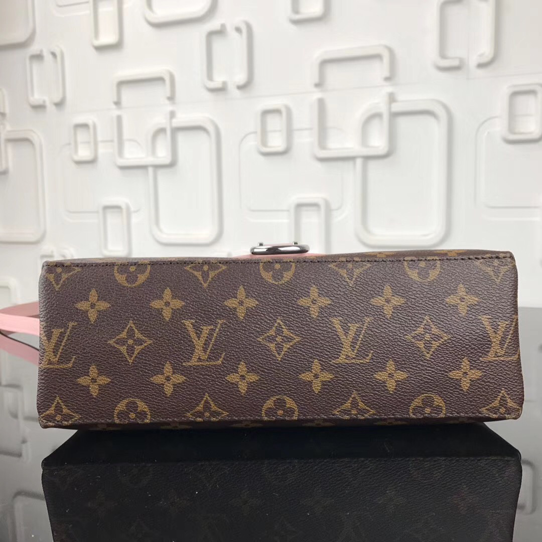 L0vis Vvtt0n Saint Michel Monogram Epi Leather Bag With Pink M44033