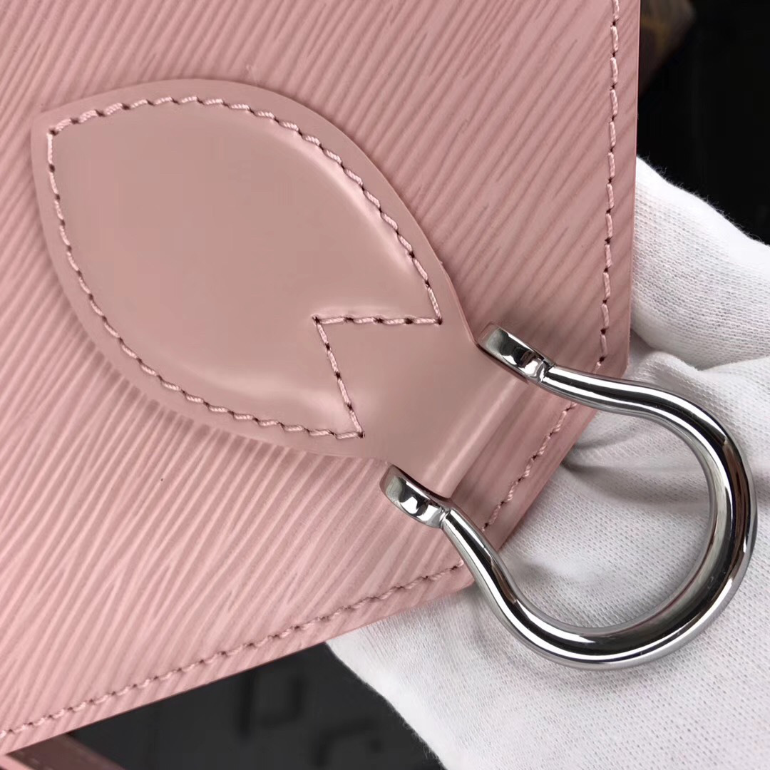 L0vis Vvtt0n Saint Michel Monogram Epi Leather Bag With Pink M44033
