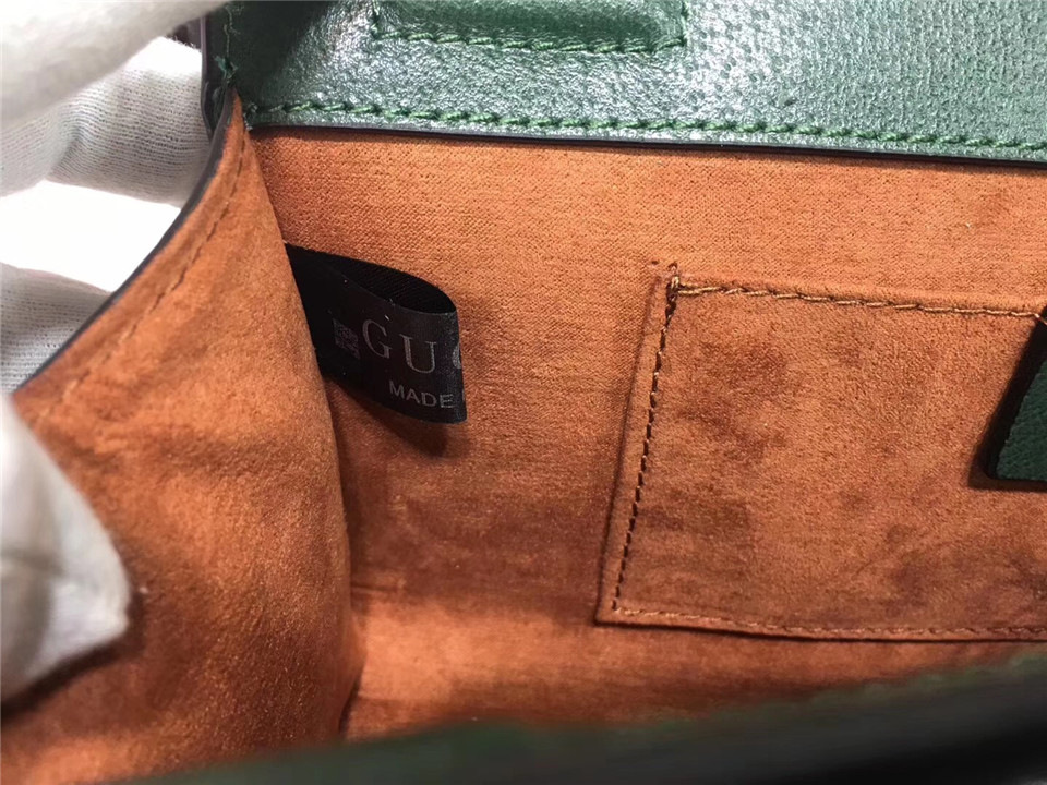 Gvc*1 PVC Leather women bag 493677 Green