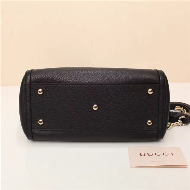 Gvc*1 369176 Soho Tote Bag Women leather Shoulder Bag Black