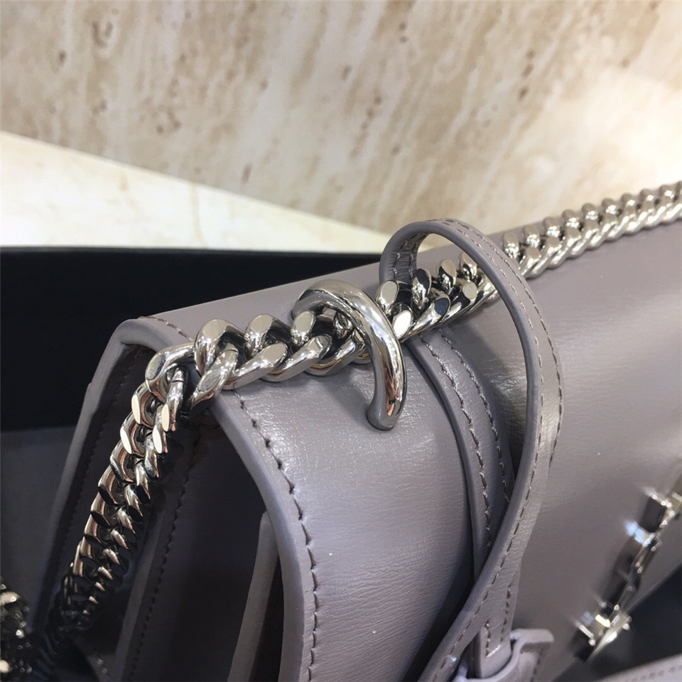 Y51 Monogram Sunset Leather Crossbody Bag 442906 Gray