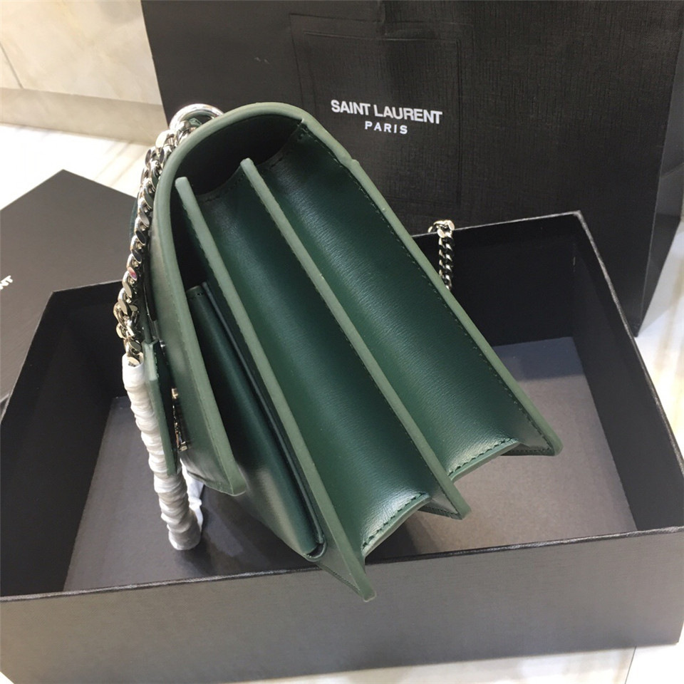 Y51 Monogram Sunset Leather Crossbody Bag 442906 Green