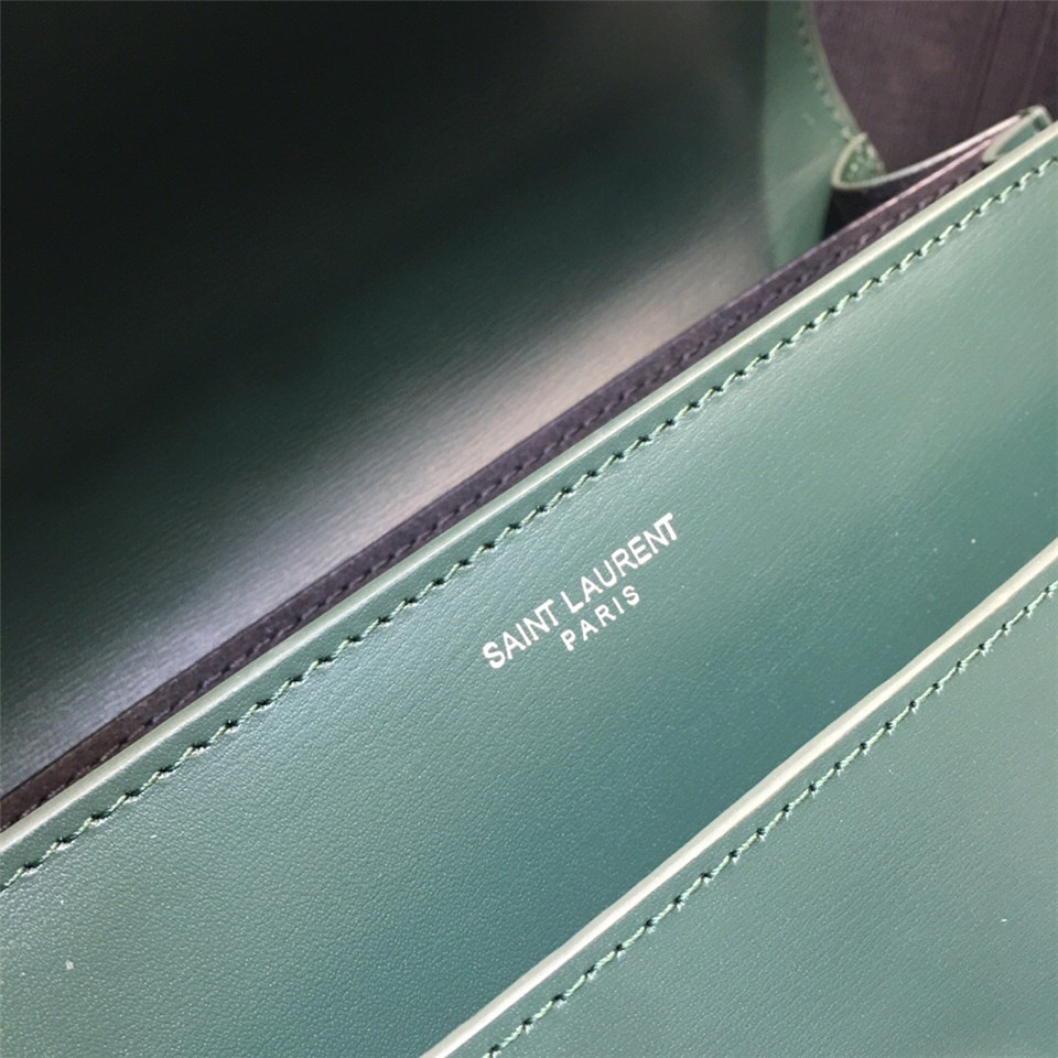Y51 Monogram Sunset Leather Crossbody Bag 442906 Green