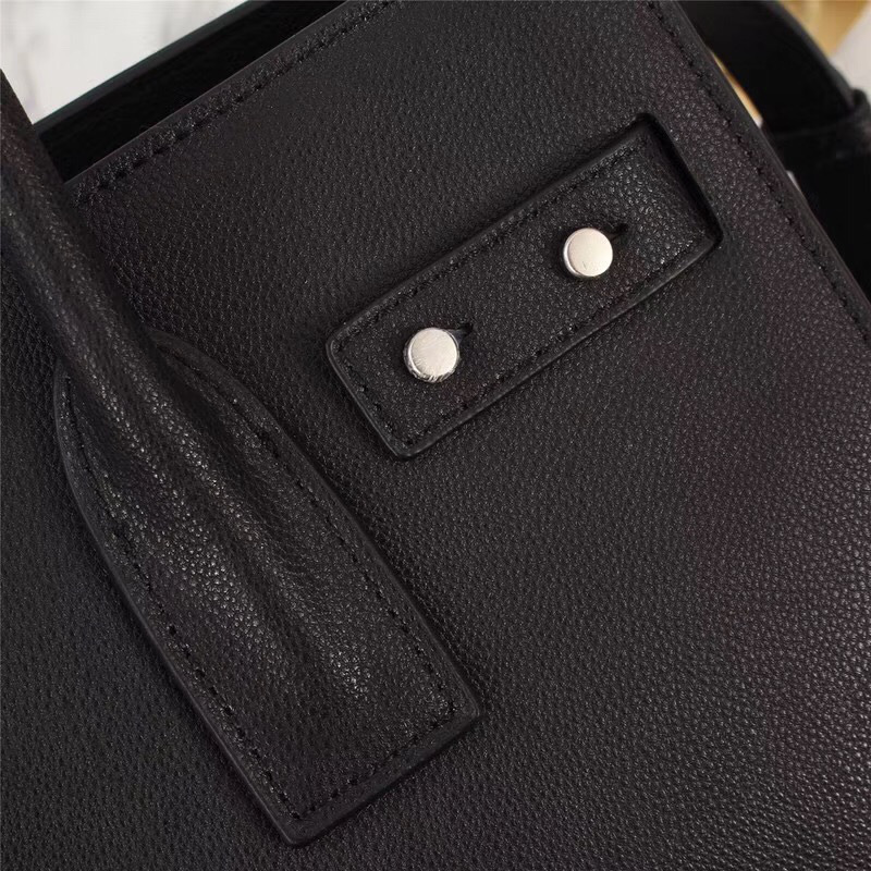 Y51 Original Leather Women Handbag Black