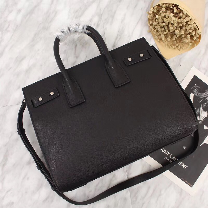 Y51 Original Leather Women Handbag Black