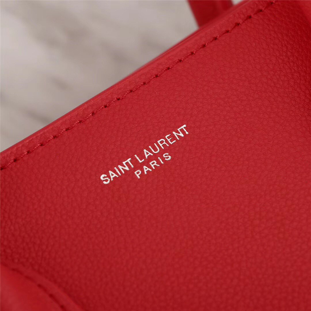 Y51 Original Leather Women Handbag Red color