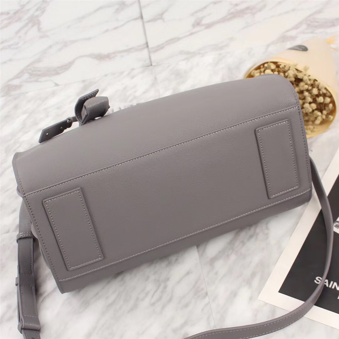 Y51 Original Leather Women Handbag Gray