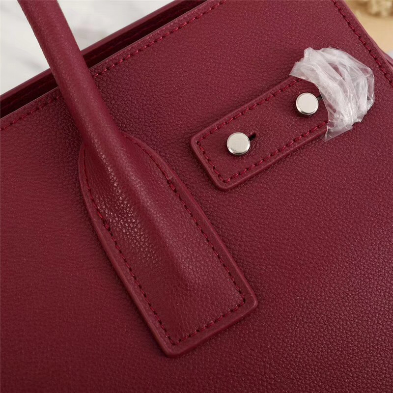 Y51 Original Leather Women Handbag Wine Red