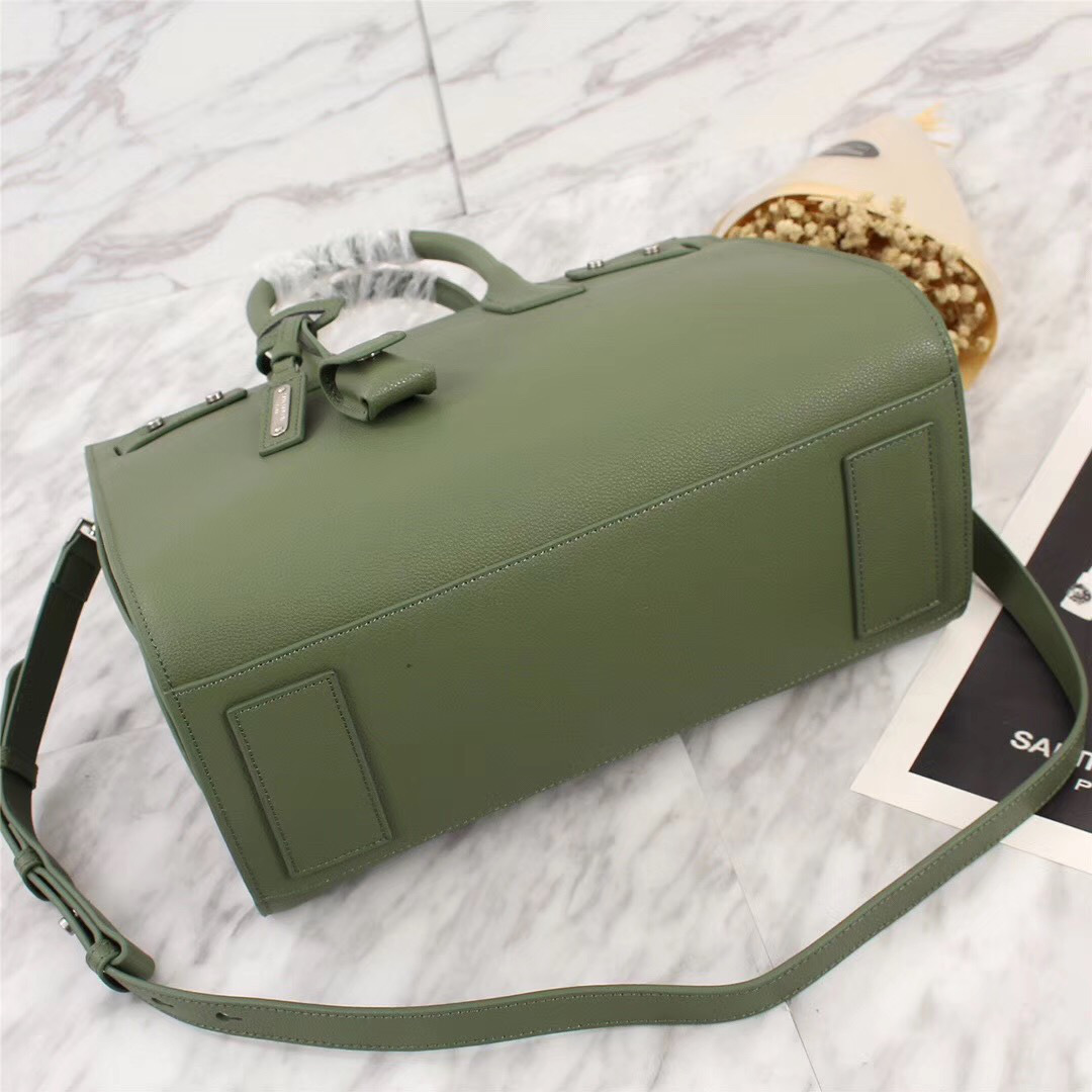 Y51 Original Leather Women Handbag Green