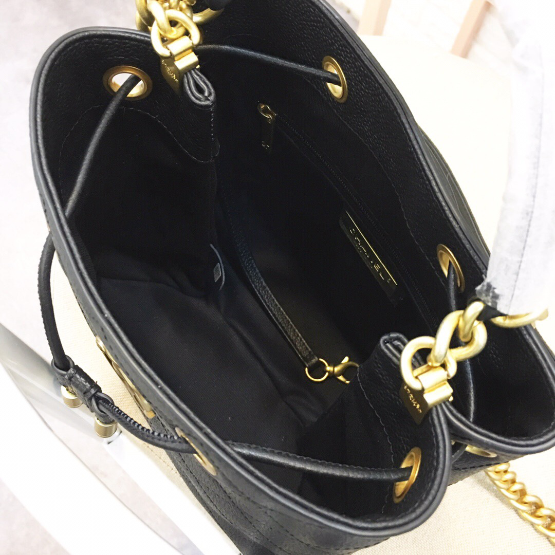 Ch**el Womens Shoulder Bags Black AS0310