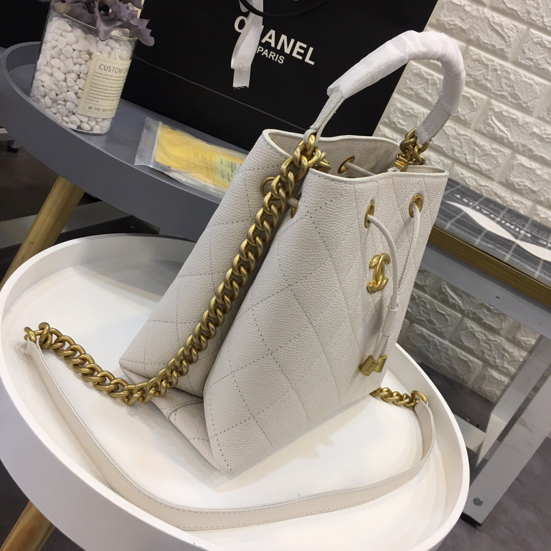 Ch**el Womens Shoulder Bags White AS0310