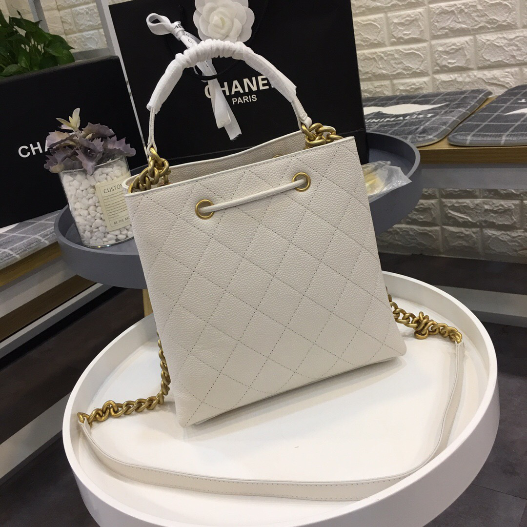 Ch**el Womens Shoulder Bags White AS0310