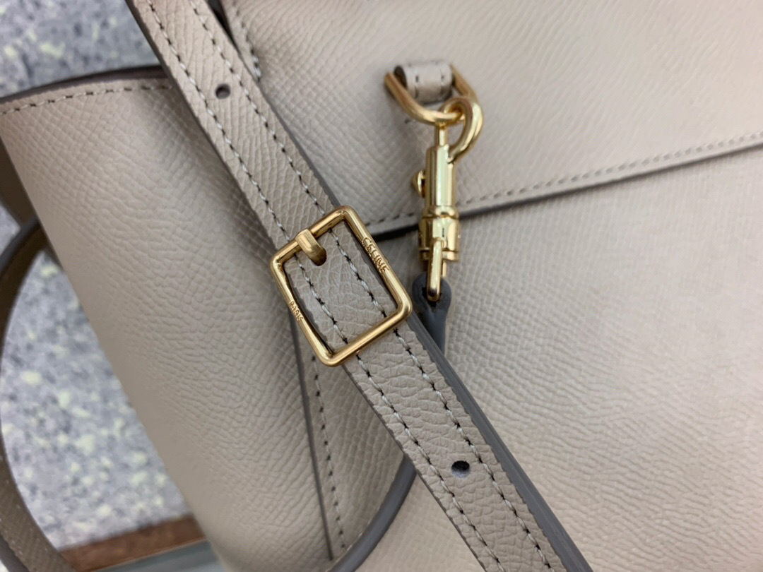 Ce1i*e Micro Belt Bag In Grained Calfskin with Khaki 20cm 175519