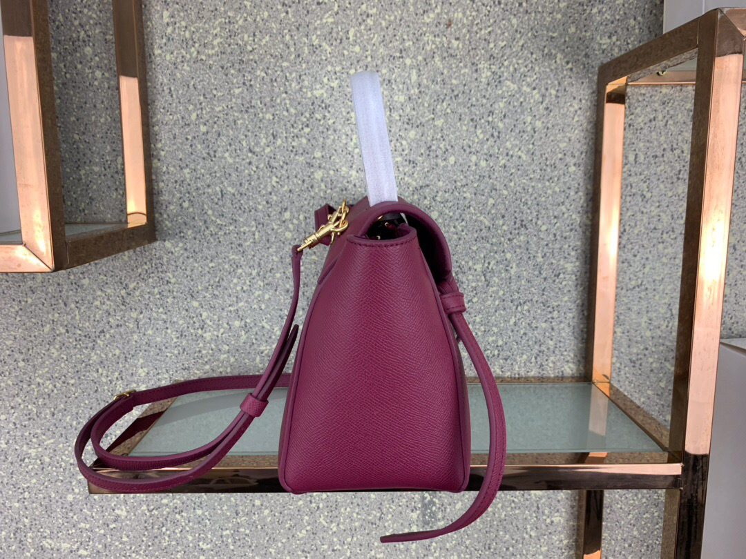 Ce1i*e Micro Belt Bag In Grained Calfskin 20cm 175519