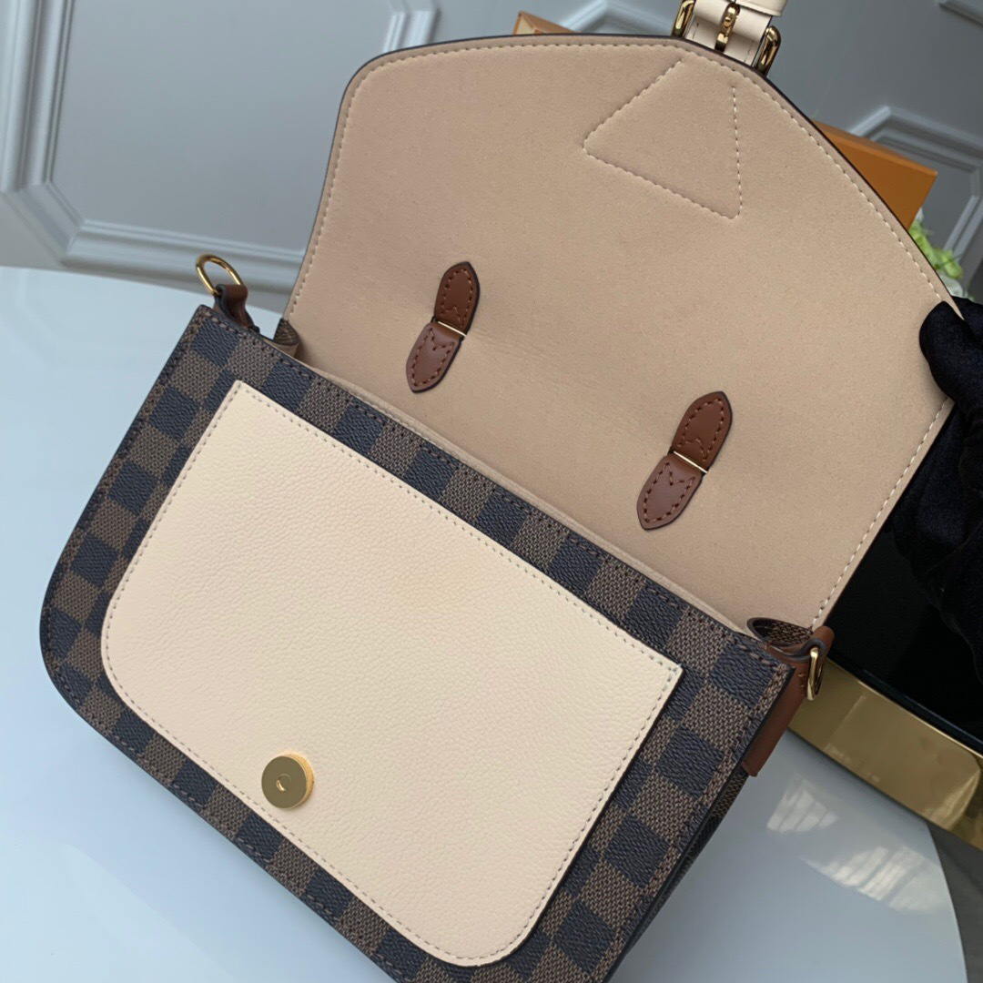 L0vis Vvtt0n Damier Ebene Crossbody Handbag Apricot N40148