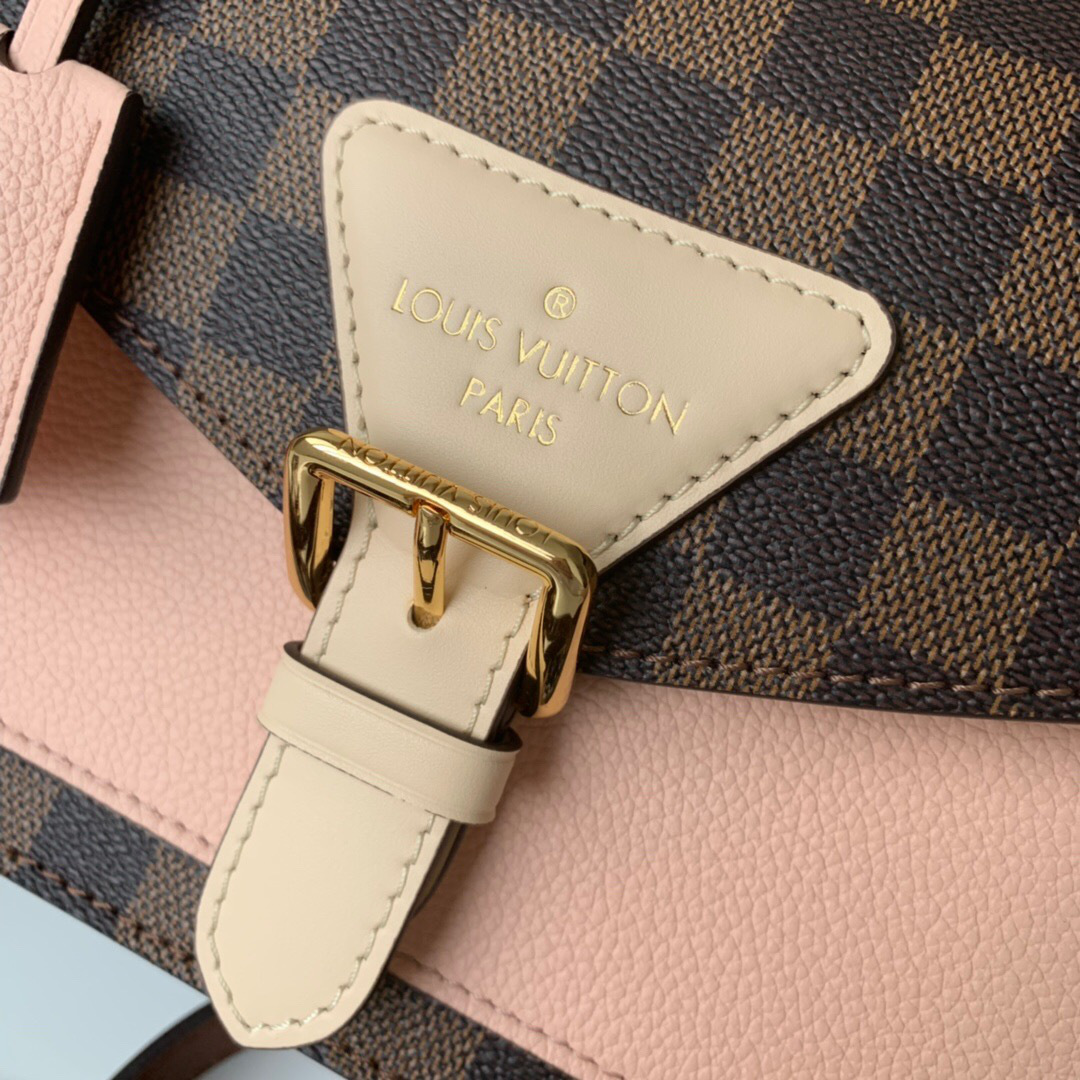 L0vis Vvtt0n Damier Ebene Crossbody Handbag Pink N40148
