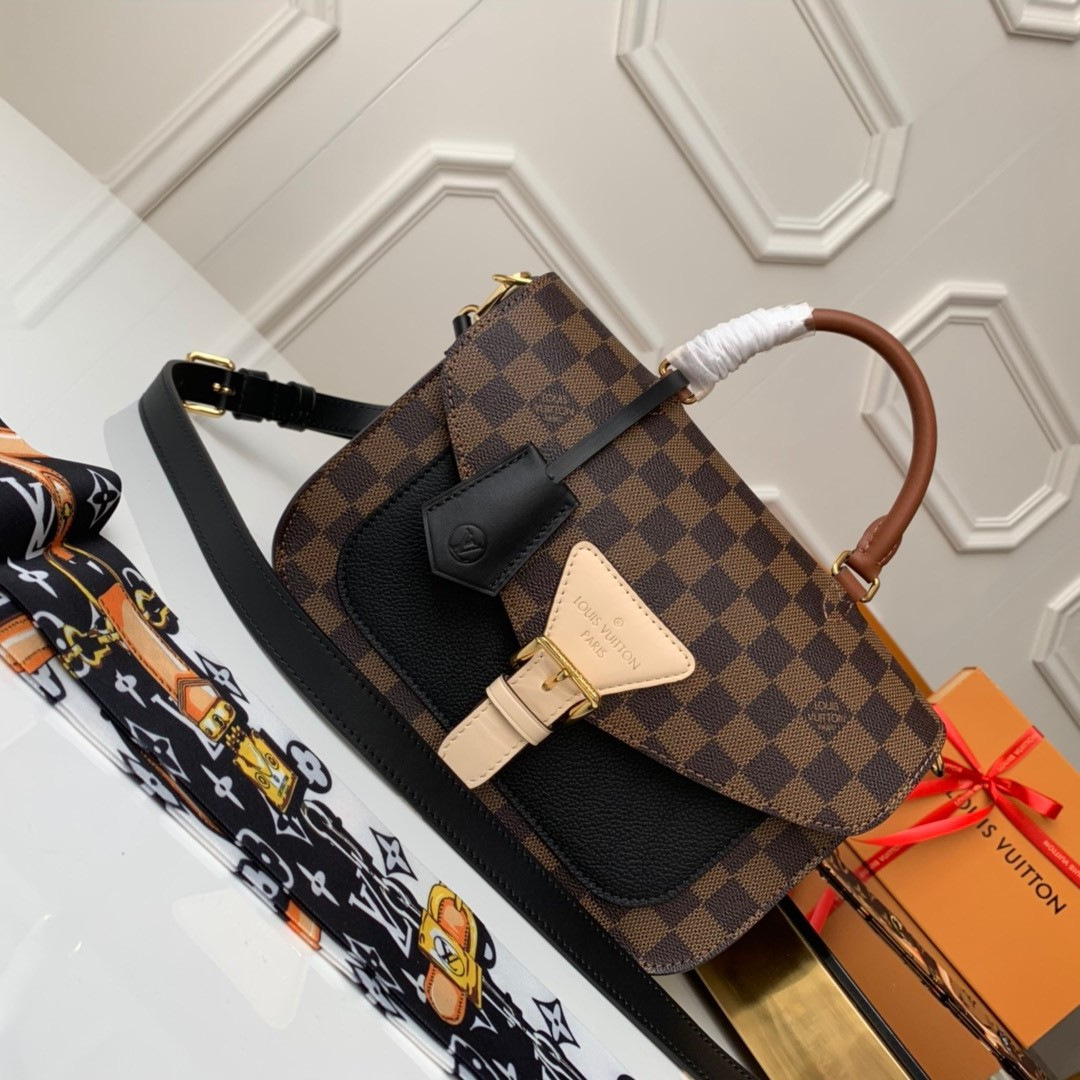 L0vis Vvtt0n Damier Ebene Crossbody Handbag Black N40148