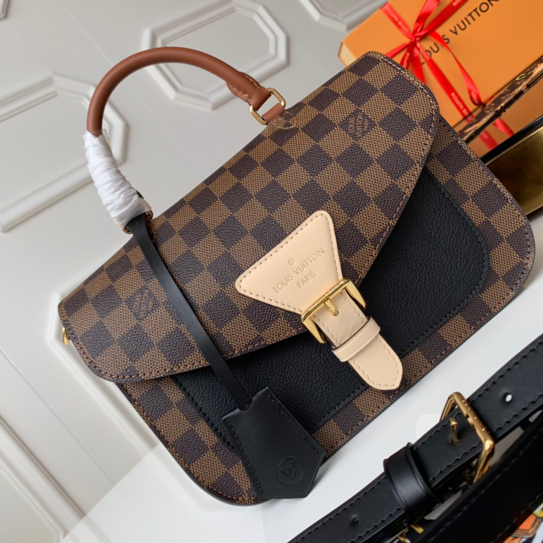 L0vis Vvtt0n Damier Ebene Crossbody Handbag Black N40148