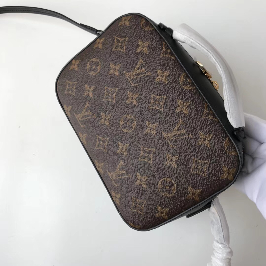 L0vis Vvtt0n Monogram Saintonge Black Handbag M43559 Bagsaa