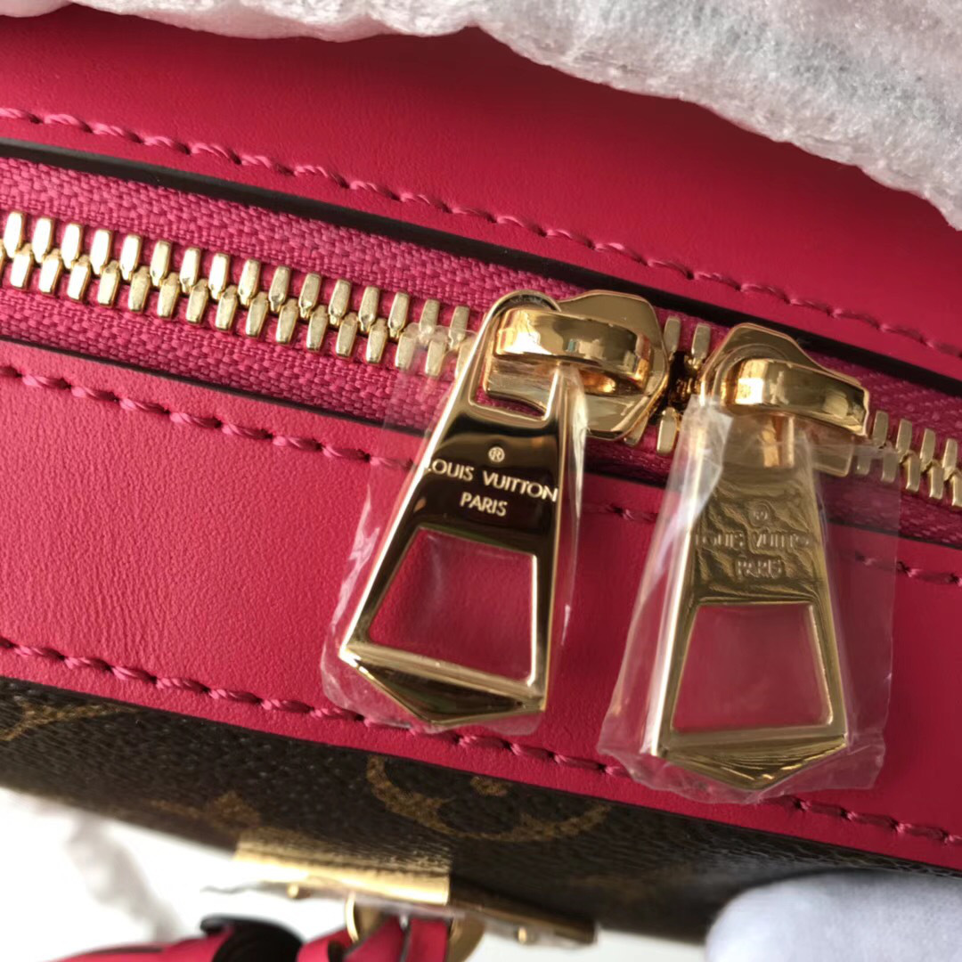 L0vis Vvtt0n Monogram Saintonge Rose Red Handbag M43559 Bagsaa