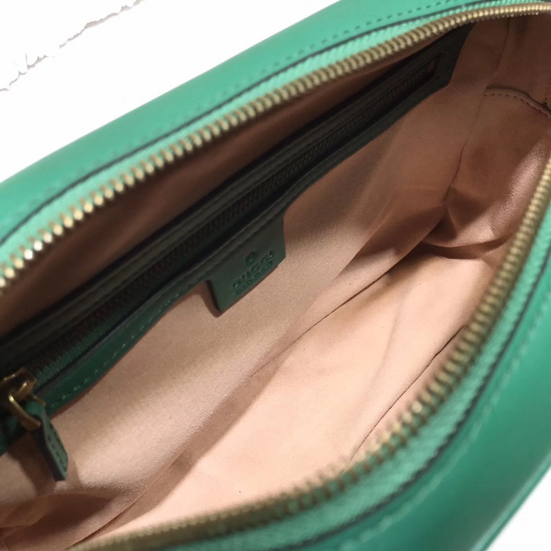 Gvc*1 Marmont medium shoulder bag green 443499 Bagsaa