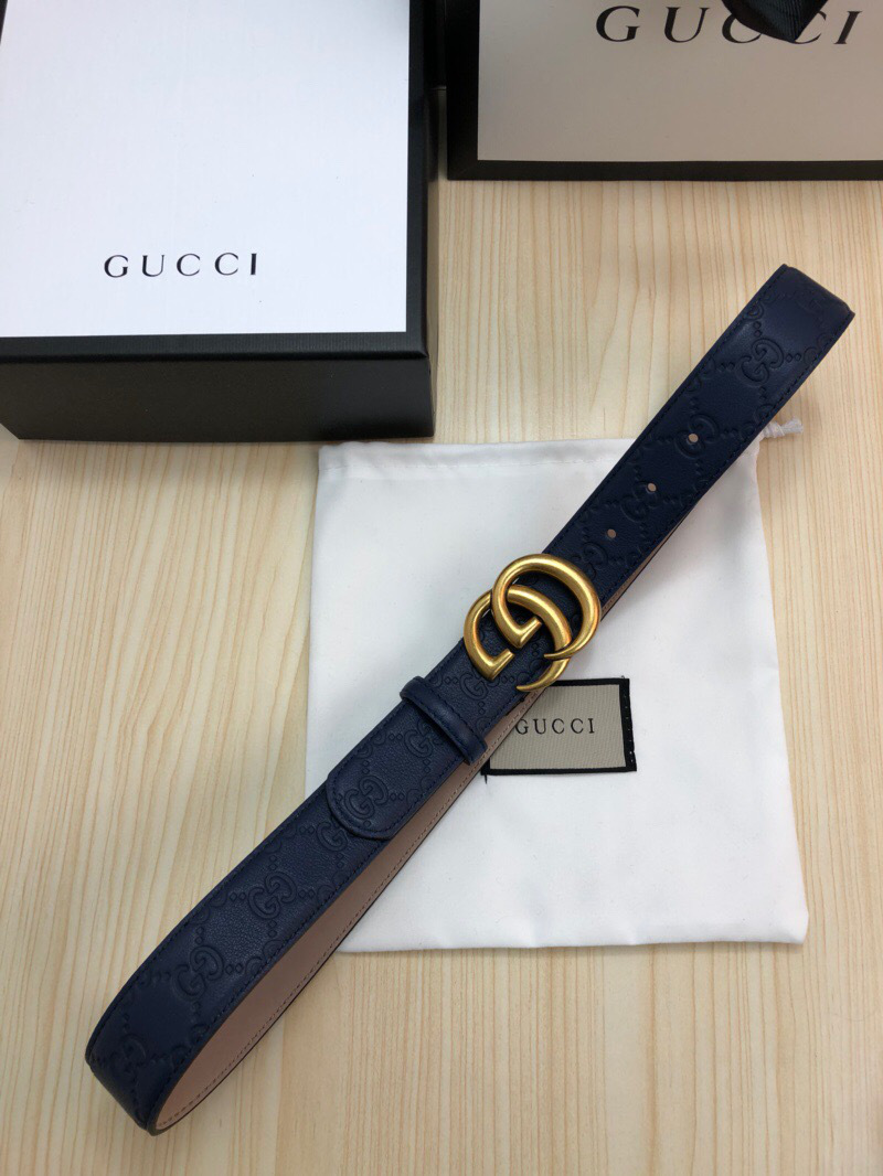 Gvc*1 Belt Navy Blue