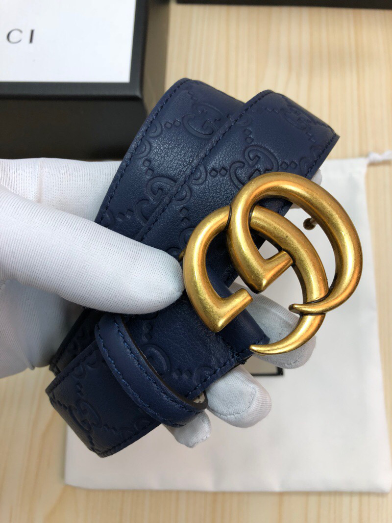 Gvc*1 Belt Navy Blue