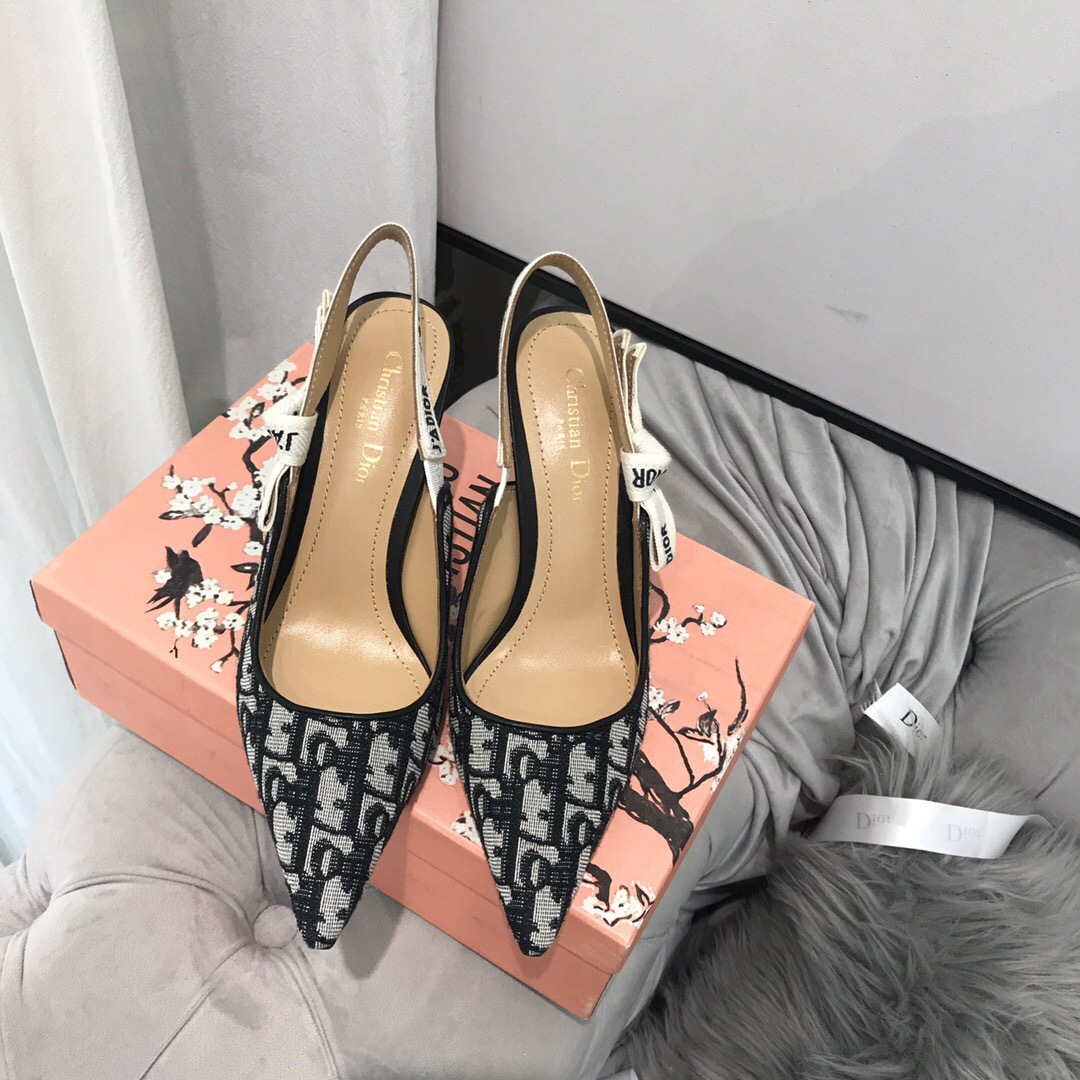 D10r Black High Heel shoes 9.5cm