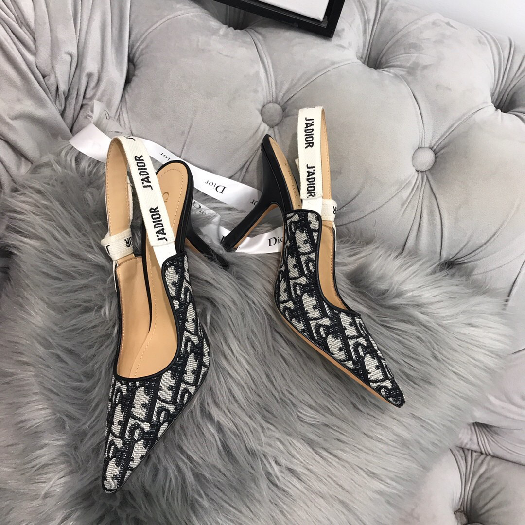 D10r Black High Heel shoes 9.5cm