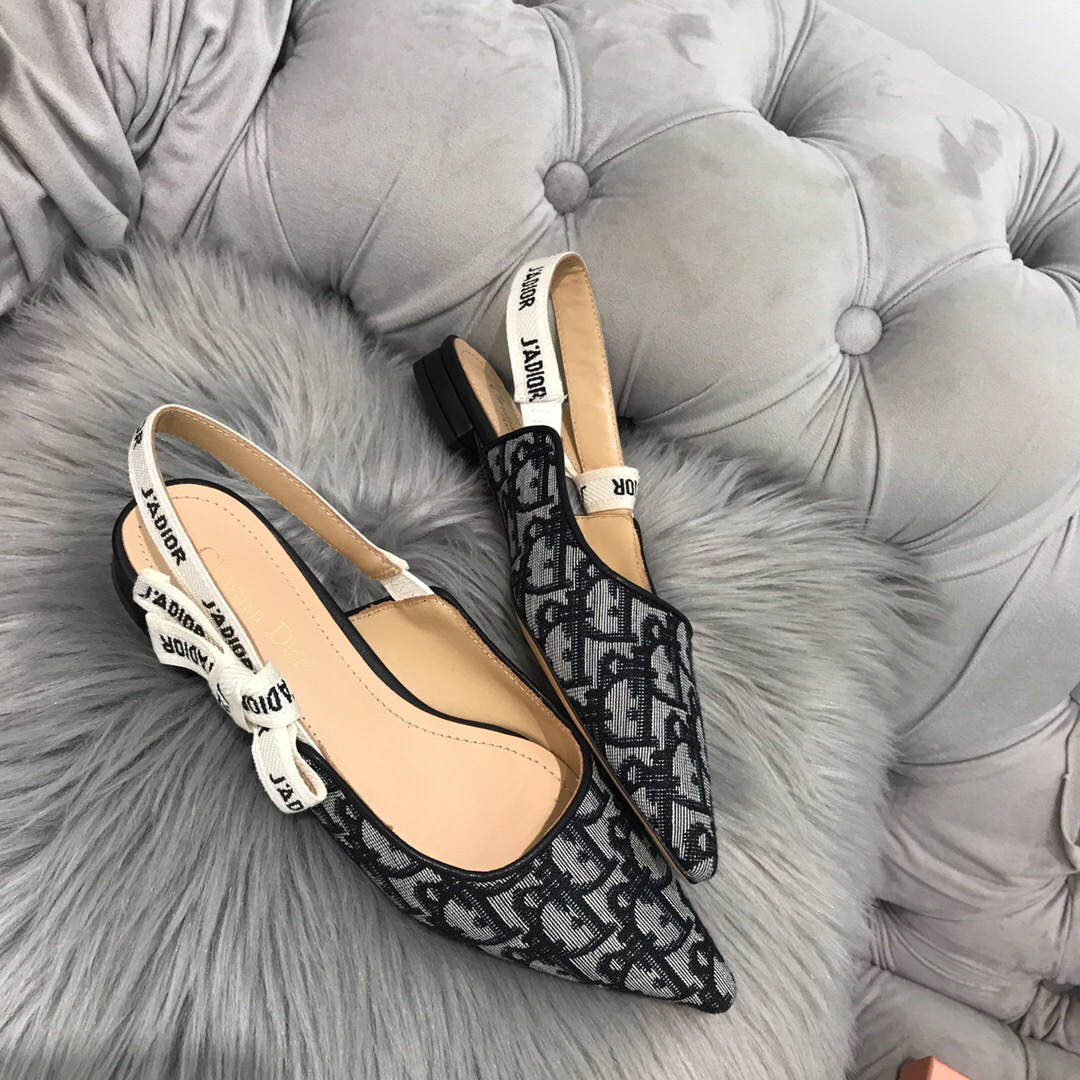 D10r Black Flat shoes