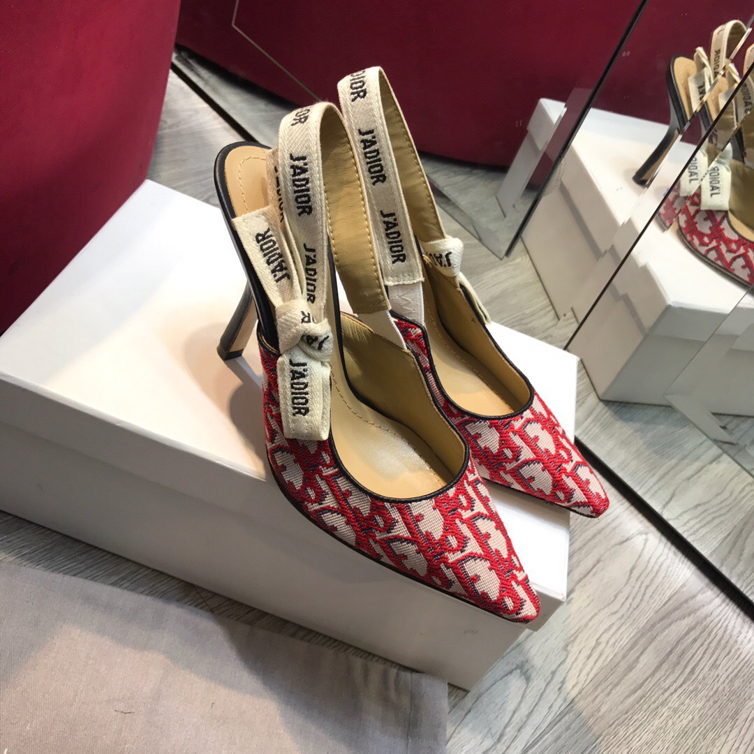 D10r Red High Heel shoes 9.5cm