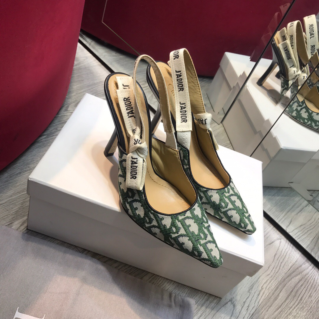 D10r Green High Heel shoes 9.5cm