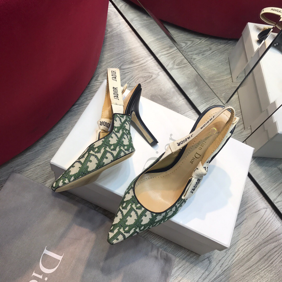 D10r Green High Heel shoes 9.5cm