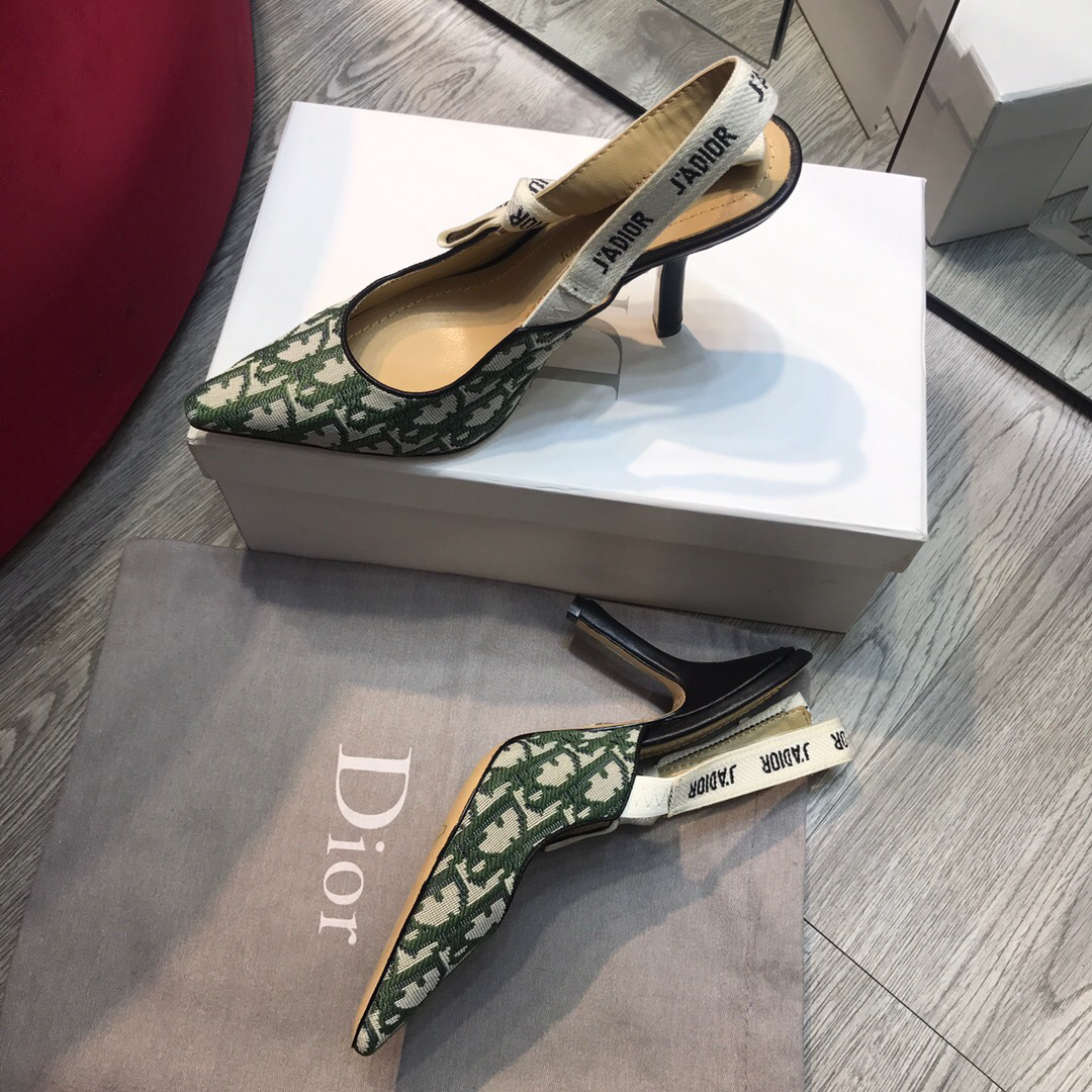 D10r Green High Heel shoes 9.5cm