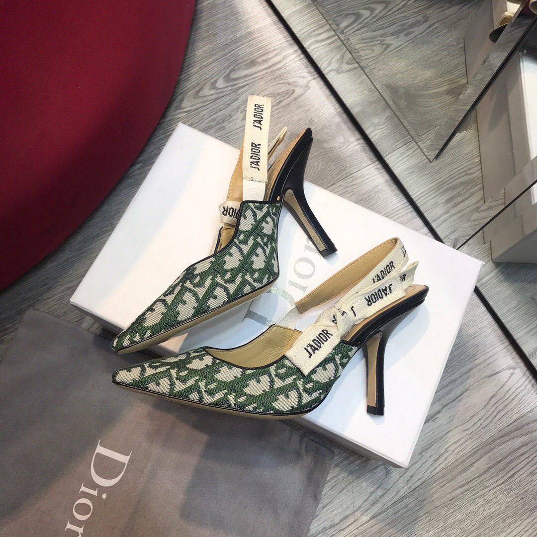 D10r Green High Heel shoes 9.5cm