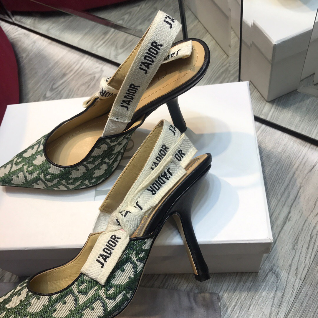 D10r Green High Heel shoes 9.5cm