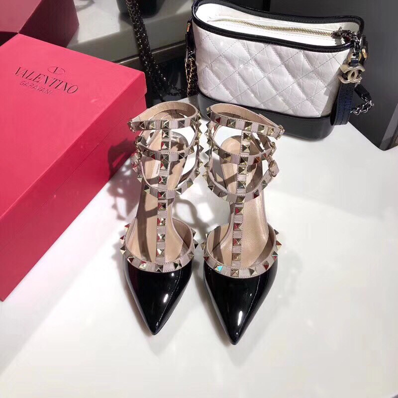 Va1e*ntin0 shoes Black 6.5cm