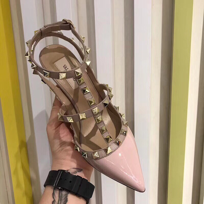 Va1e*ntin0 shoes Pink 10cm