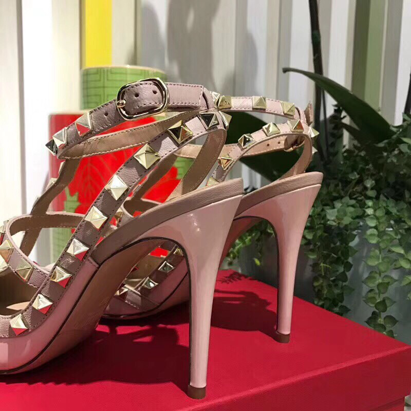 Va1e*ntin0 shoes Pink 10cm